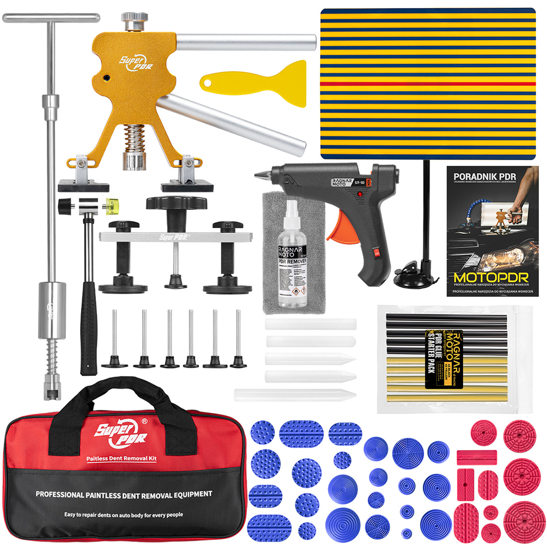 Narzędzia PDR do kompleksowego usuwania wgnieceń - obrazek 1