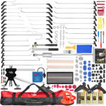 Duży profesjonalny zestaw PDR z 34 lancami